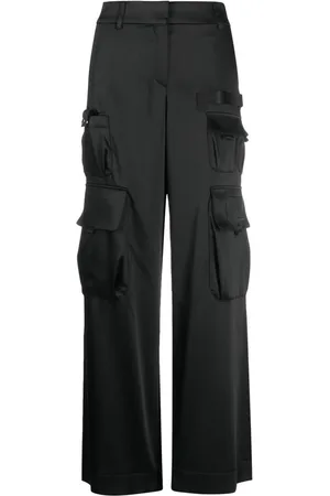 OFF-WHITE Pantaloni cargo in raso