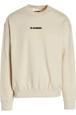 Jil Sander Felpa stampa logo