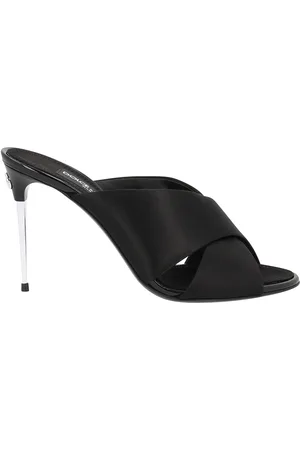 Dolce & Gabbana Sandalo Incrociato In Raso