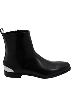Alexander McQueen Stivali di pelle