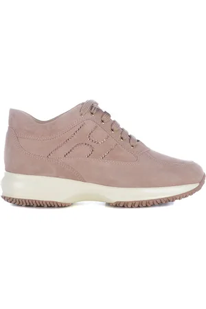 Hogan Sneakers Interactive in camoscio con logo