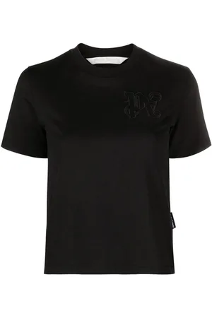 Palm Angels T-shirt in cotone logata