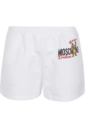 Moschino Shorts con stampa logo e tigre Kellogg