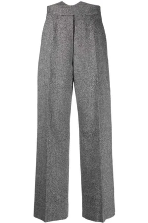 Vivienne Westwood Pantaloni a vita alta in lana