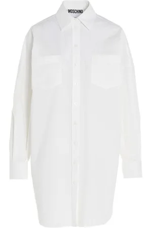 Moschino Camicia Couture oversize bianca