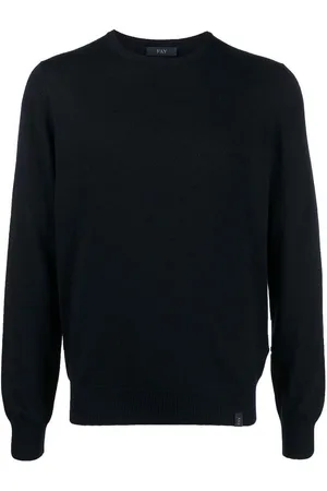 FAY Maglia con logo in lana