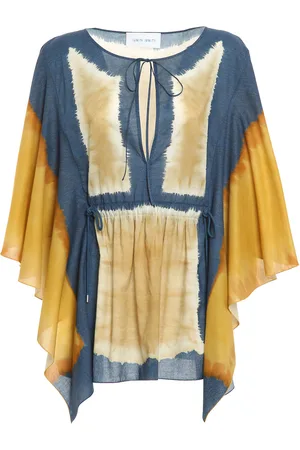 Alberta Ferretti Caftano in cotone sostenibile