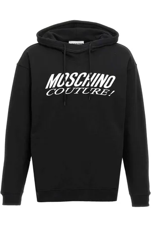 Moschino Felpa con cappuccio con stampa logo
