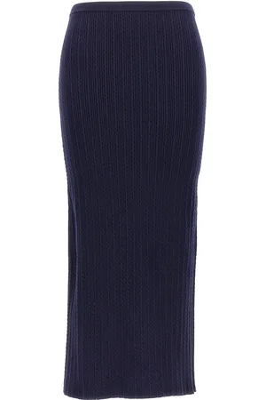 Alessandra Rich Gonna midi in maglia