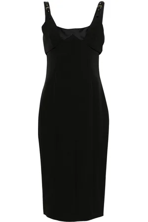 VERSACE Vestito in tessuto cady