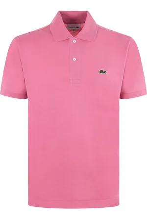 Lacoste Polo in cotone ricamata con logo