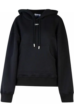 OFF-WHITE Felpa con cappuccio in cotone