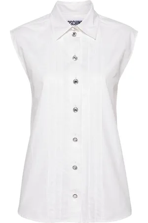 Moschino Camicia con dettagli a coste
