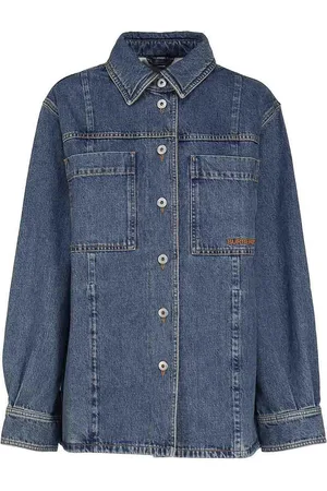 Burberry Camicia in denim oversize
