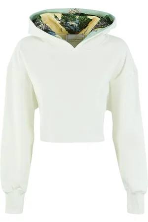 Serafini Felpa crop in cotone