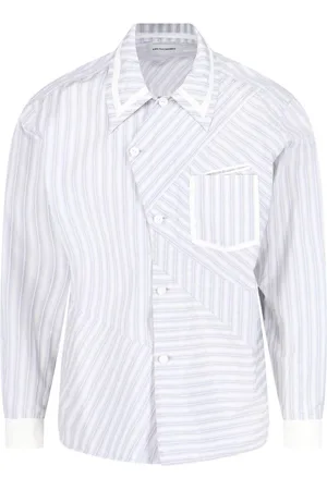 Kiko Kostadinov Camicia asimmetrica righe