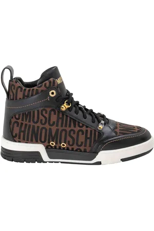 Moschino Sneakers allacciate bimateriale