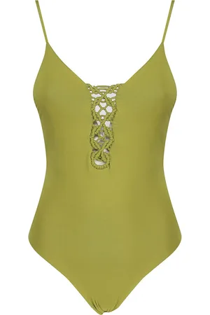 FISICO Costume intero con treccia