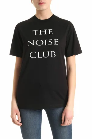 Alexander McQueen T-shirt The Noise Club nera