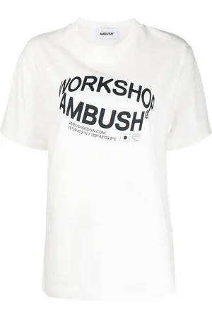 AMBUSH T-shirt in cotone con stampa logo