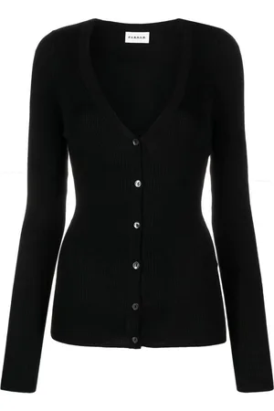 P.A.R.O.S.H. P. A.R. O.S. H. Cardigan a coste con scollo a V
