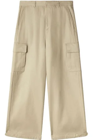 OFF-WHITE Pantaloni cargo a gamba larga