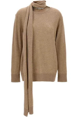 Stella McCartney Maglione con dettaglio sciarpa