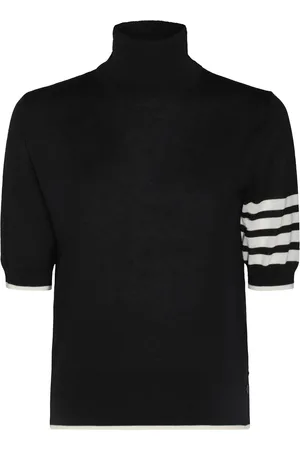 Thom Browne Cardigan in lana nera