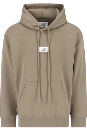 Maison Margiela Felpa Cappuccio Logo