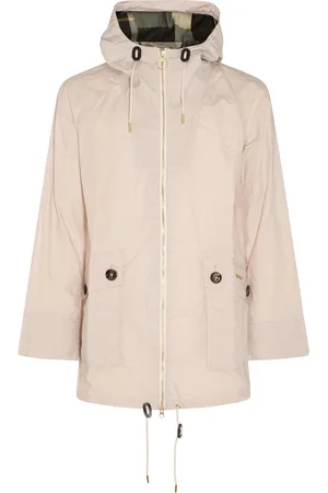 Barbour Cappotto in cotone color crema