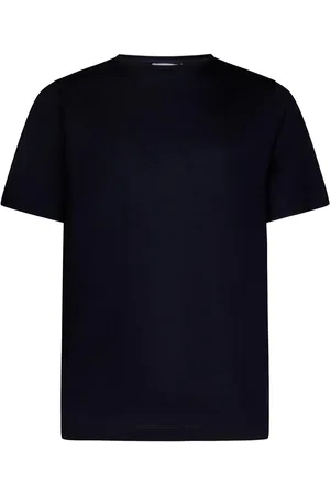LARDINI T-shirt in lana e lyocell