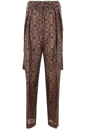 DRIES VAN NOTEN Pantaloni a pois