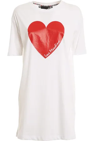 Moschino Abito con stampa cuore