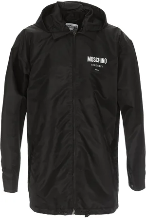 Moschino Giacca a vento over con stampa logo