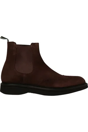 Green george Stivaletti in suede con motivo