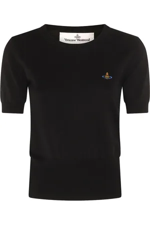 Vivienne Westwood Top in misto lana e seta