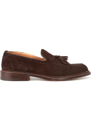 TRICKERS Mocassini Elton in camoscio