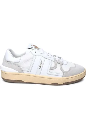 Lanvin Sneakers in misto pelle bianca