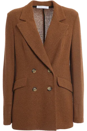 Harris Wharf London Blazer in misto cotone