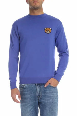 Moschino Pullover avio con Teddy Bear