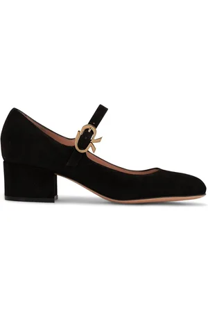 Gianvito Rossi Décolleté Mary Ribbon in pelle