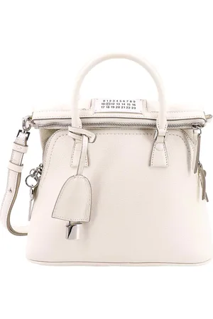 Maison Margiela Borsa in pelle con manici e tracolla