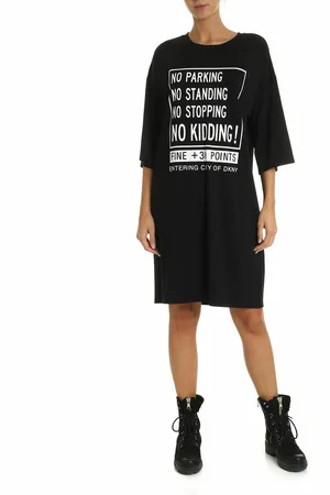 DKNY Abito con stampa a contrasto