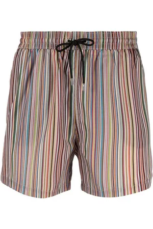 Paul Smith Pantaloncini da bagno con stampa a righe