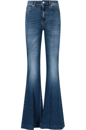 Alexander McQueen Jeans a zampa slavati