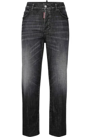 Dsquared2 Jeans scoloriti a gamba dritta con 5 tasche