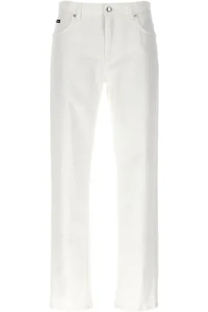 Dolce & Gabbana Logo Plaque Jeans