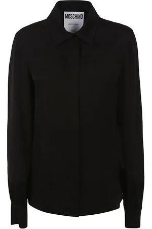 Moschino Camicia con bottoni nascosti