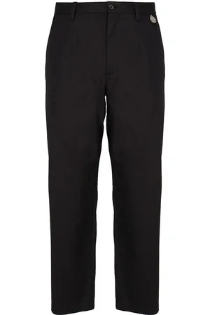 Dolce & Gabbana Pantaloni in cotone con dettaglio monete