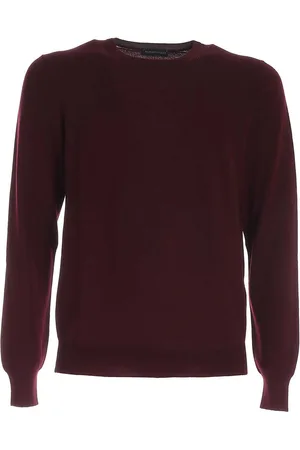 PAOLO FIORILLO Maglione girocollo bordeaux